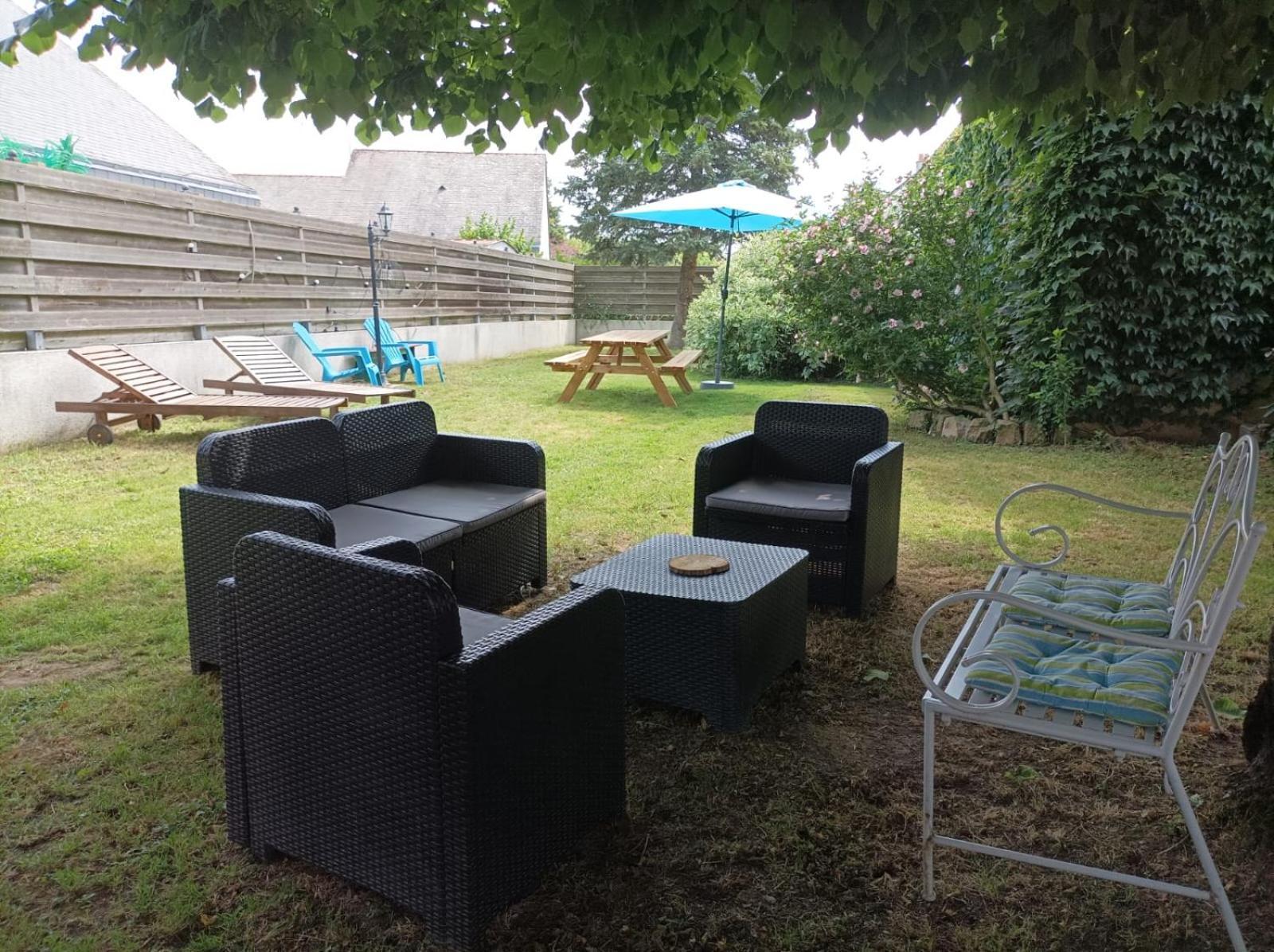 Les Mouettes formule gite ou Bed&Breakfast,jardin,draps et linge de maison inclus La Bohalle Extérieur photo